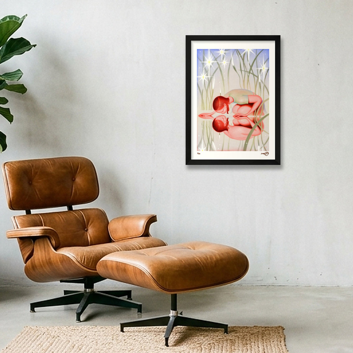 Starstruck — A3 (30×42cm, 12×17") Black Frame